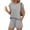 Gray, variant on NMMUED 2 Piece Sets for Women 2 Piece Short Sets for Women Lounge Sets for Women Matching Pajama Set for Women Summer Outfits for Women, Blue L