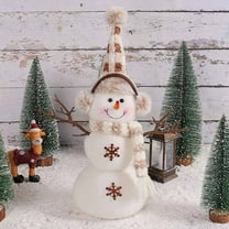 Christmas Decorations, Christmas Short Hat Snowman Doll 2023 Desktop Decoration Ornaments Christmas Scene Layout Kindergarten Ornament Christmas Ornament Packs, Christmas Desktop Ornament, Home Decor
