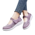 thumbnail image 3 of Norvail Womens Breathable Orthopaedic Walking Shoes, Slip On Mesh Flat Mary Jane Sneaker, Summer Casual Comfort Slip on Nurse Shoes for Work, 3 of 5
