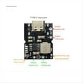 thumbnail image 3 of Convertidor Elevador USB Tipo C 5V 2A Módulo de Potencia Elevador Placa de Protección de Carga de Batería de Litio Cargador DIY, Sin Soldadura, 3 of 5