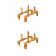 thumbnail image 4 of Ounissouiy 2 piezas de coches, modificación de pilar de carcasa, refuerzo de reacondicionamiento, reemplazo de piezas de vehículos controlados dorado 2piezas, 4 of 6