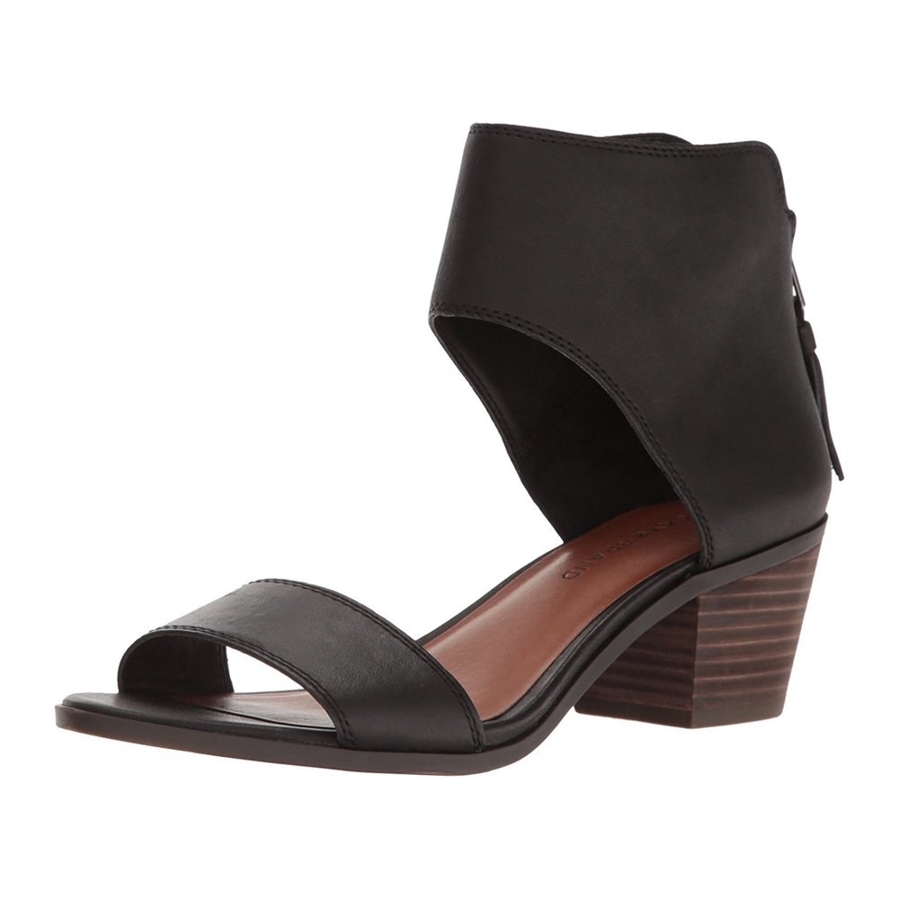 Lucky Brand Lucky Brand Womens LkBarbina Leather Open Toe Casual