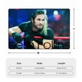 thumbnail image 7 of Seth Rollins Rug, Ultra Soft Flannel Area Rug With Non-Slip Backing, Plush Memory Foam Carpet Rug For Bedroom, Living Roo,M Dining Ro,Om Playroom, Absorbent Washable Floor Mat, 7 of 7
