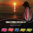 thumbnail image 3 of VIVAGLORY Dog Life Jacket Neoprene Vest for Swimming, Sports Style, Red, Large, 3 of 6