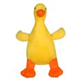 thumbnail image 1 of Juguete de peluche para perros que chirría, bonito pato amarillo relleno, juguete interactivo duradero, juguetes para masticar para perros agresivos, sonido para masticar, 1 of 5
