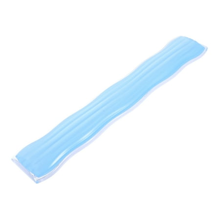 Phenofice Transparent Silicone Wrist Rest for Keyboard and Mouse Ergonomic Support for Desk