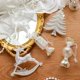 thumbnail image 2 of Colgantes para árbol de navidad, adornos con purpurina, cristal, caramelo, alce, decoración de feliz navidad, año nuevo, ciervo blanco, 2024, 2 of 4