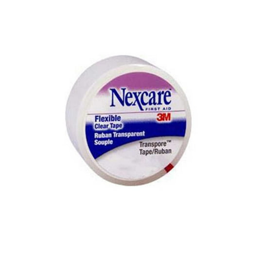 3M Nexcare Transpore First Aid Tape, 1" x 10 Yd.