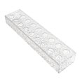 thumbnail image 2 of Jarrón de Flores Rectangular, Soporte para Plantas, Soporte Decorativo para Fotos, Soporte para Contenedores de Flores, Arreglo Floral para Boda, 45cmx10cmx6.5cm Sunnimix florero de acrílico, 2 of 7