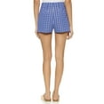 thumbnail image 3 of Zinke Women's Cover-up High Rise Carter Shorts, Small, Blue Diamond Print, 3 of 3