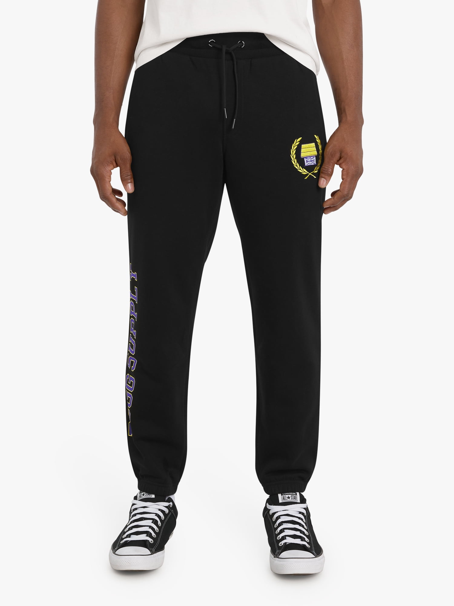 Dogg Supply by Snoop Dogg All-Gender Young Men's and Women's Collegiate Sweatpants, Sizes XS - 5XL