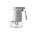thumbnail image 1 of Kearding Botella de vidrio para condimentos, tarro de almacenamiento de especias para condimentos, lavable para el hogar, restaurante, cocina, lata a Blanco, 1 of 6