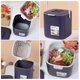 thumbnail image 4 of GOOHOCHY 1 cubo de basura clasificado de dos niveles con asa para el hogar., 4 of 8