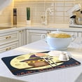 thumbnail image 6 of GZHJMY Halloween Décor Dish Drying Mat - 16 x 18inch- Extra Large Microfiber Dish Drying Mat, Dish Draining Mat, Counter top Mat, Cartoon Owl（542）, 6 of 7