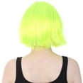 thumbnail image 5 of Banana Costumes Goods C-01-001-005 Classic Flapper Wig, Neon Green - One Size Fits Most, 5 of 5