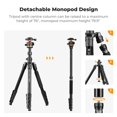 thumbnail image 4 of Trípode de cámara K&F Concept O275A5+BH-36 Heavy Duty 8 kg, 4 of 7