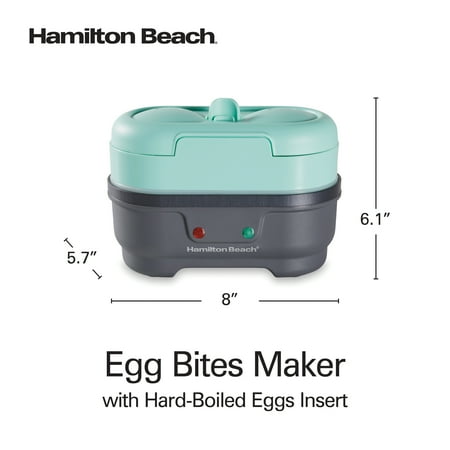 Hamilton Beach - Egg Bites Maker with Hard-Boiled Eggs Insert - Green