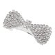 thumbnail image 1 of Accesorios Únicos 1 Pc Pinzas para el Cabello Grace Crystal Bow Clip Tono Plateado, 1 of 5