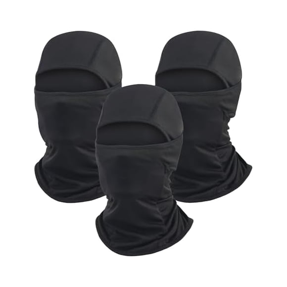 ccwmincc Balaclava Ski Mask for Men 3 Pack Full Face Mask Shiesty Ski Mask Women Motorcycle Summer Face Cover Sun Protection Football
