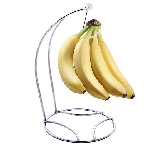 Chrome Banana Tree Holder Ripen Fruit Evenly Prevents Bruising