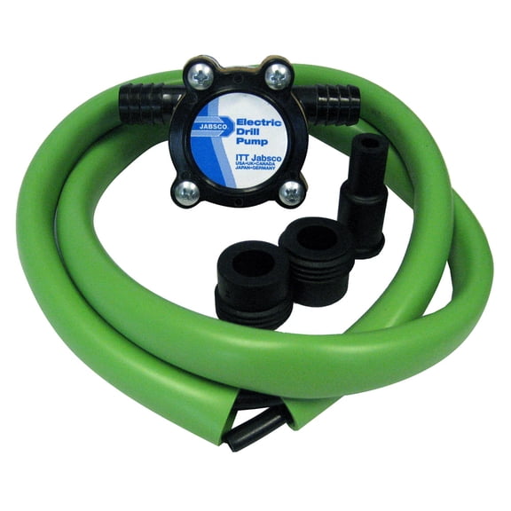 Jabsco 17215-0000 Drill Pump Kit with Hose - 3.5 GPM