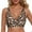Brown, variant on MNCEKFOD Swimsuits for Women 2025 Lace Up Tops Underwire Push Up Bathing Suit Racerback Full Coverage Bikini Top Swimwear Dark Green XXL