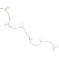 thumbnail image 5 of 25 Count Pure White LED C7 Christmas Lights, 16 ft White Wire, 5 of 7