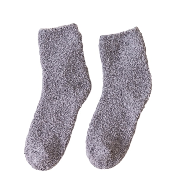 fastboy 10pack/lot Stably Fixed And Elasticity Comfortable Extra Socks For Long Service Life Warmth Exquisite Craft Light Grey