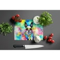 thumbnail image 5 of Boston Terrier Hippie Dawg Glass Cutting Board Large 12 in x 15 in, 5 of 5