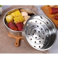 thumbnail image 2 of 304 Stainless Steel Food Steamer Kitchen Rice Pressure Cooker Steaming Grid Drain Basket Cooking Accessories, 2 of 7
