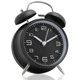 thumbnail image 1 of Reloj despertador de doble campana, reloj de mesa despertador retro con luz nocturna, reloj despertador con marco de metal silencioso y esfera 3D con función de repetición., 1 of 4