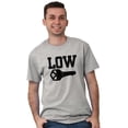 thumbnail image 4 of Low Key Nerd Sarcastic Pun Funny Geek Men's Graphic T Shirt Tees Brisco Brands S, 4 of 4