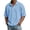 Z48Light Blue, variant on Polo Shirts for Men Short Sleeve Lapel Waffle Oversized Shirt Lightweight Loose Fit Plain Pullover Shirts Big and Tall Army Green 4XL