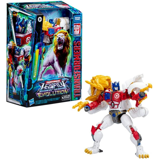 7 pulgadas Hasbro Transformers Legacy optimus prime figuras de acción dibujos animados leo prime juguetes para niños niño regalo de cumpleaños zhangyuxiang LED
