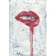 thumbnail image 2 of Parvez Taj "Tainted Lips" Painting Print on Wrapped Canvas, 2 of 7