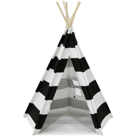 Best Choice Products Kids 6ft Teepee Play Tent with Carrying Bag,