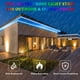 thumbnail image 4 of Tira de luces LED de 16.4 pies 300 LED 3528SMD, luces LED de cuerda cambiantes de varios colores para dormitorio con control remoto de 44 teclas y fuente de alimentación de 12 V CC Jumpingount SH1105-43, 4 of 7