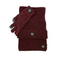 thumbnail image 5 of Chaps Men's Scarf, Beanie and Tech Touch Gloves Set, 5 of 5