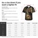 thumbnail image 5 of Fotbe Palatial Gold Pattern Horse Camisa Hawaiana para Hombre Unisex – Camisa Casual de Verano con Botones de Manga Corta de Algodón y Lino,Medium, 5 of 7