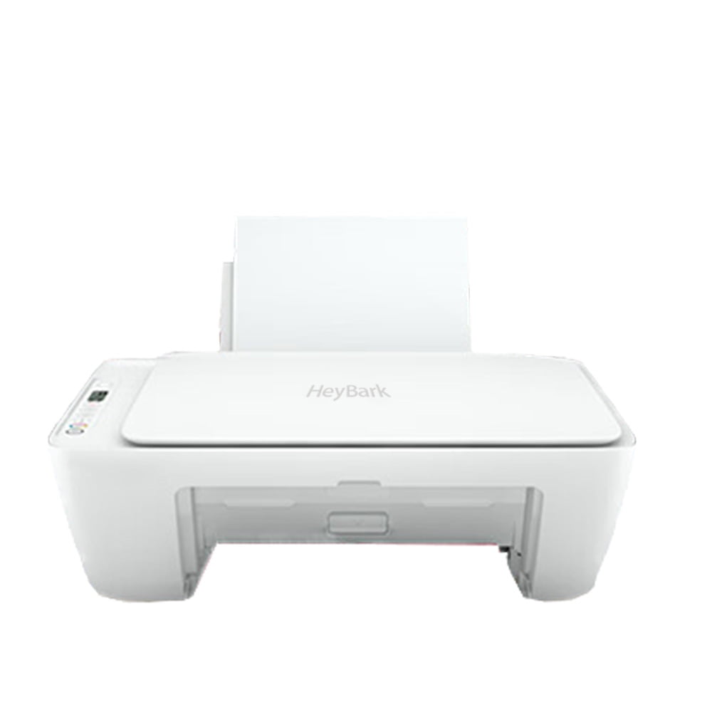 HeyBark Document printers, Wireless Color Inkjet Printer, Print, scan, copy, Easy setup, Mobile printing, Best-for-home, 3 months of Instant Ink included,white