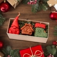 thumbnail image 4 of Handmade Snowman Deer Shape Aromatherapy Candle Festive Holiday Scented Wax Decoration for Home, 4 of 6