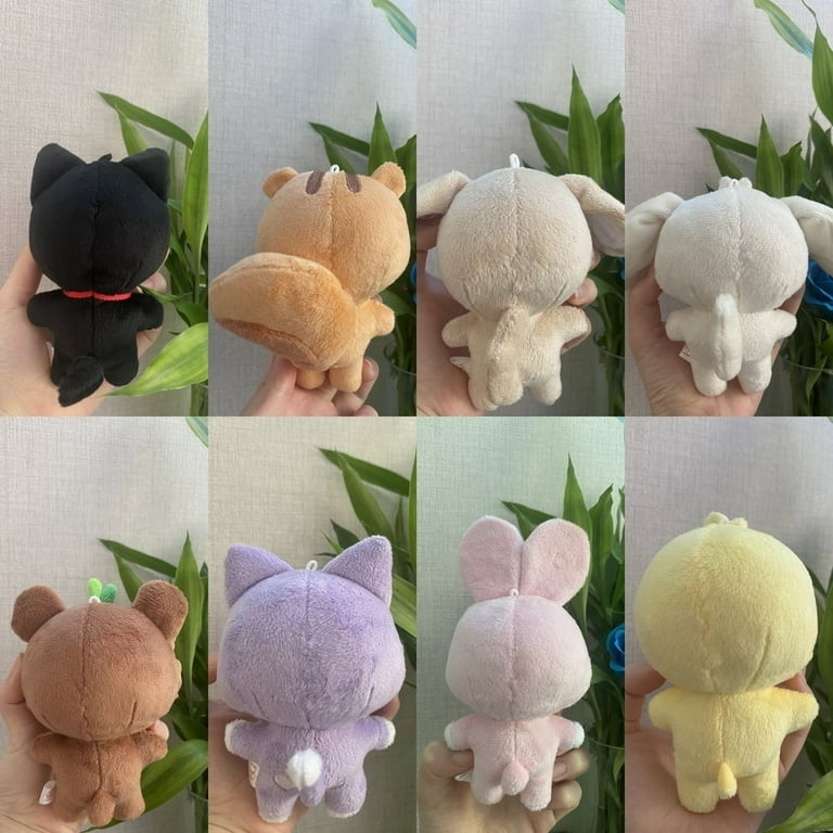 Kpop ATEEZ X ANITEEZ Plush Keyring 10cm Stuffed Doll Toys Kpop ATEEZ X ANITEEZ Plush Keyring 10cm Stuffed Doll Toys