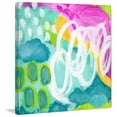 thumbnail image 2 of "Happy Clouds" Painting Print on Wrapped Canvas, 2 of 7