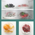 thumbnail image 4 of 100 Pcs Couvercles en Plastique Chiclife, Sacs de Conservation Réutilisables pour Bols, Assiettes de Cuisine, 4 of 7