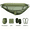 olive green, variant on Fully automatic quick opening hammock outdoor camping and leisure sunshade