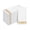 Gold-100 Pack, variant on 100-pack Linen-feel Disposable Guest Towels - Soft And Absorbent Paper Hand For Bathroom Or Kitchen Elegant White Napkwith Design Parties Weddings Dinners Events