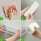 thumbnail image 4 of Soporte para toallas de papel de cocina debajo del gabinete - Portarrollos de papel higiénico autoadhesivo montado en la pared - Toallero para baño, refrigerador, fregadero, 4 of 5