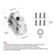 thumbnail image 5 of Aleación De Aluminio De La Carcasa Del Solenoide Para Accesorios Para Automóviles Integra, 5 of 8