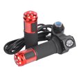 thumbnail image 2 of Scooter Twist Throttle, E-Bike Thumb Throttle Display Plastic  Rubber Displayed In Real Time  For E-Bike Red,silver, 2 of 7