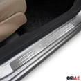 thumbnail image 2 of Door Sill Scuff Plate Protector for Toyota Exclusive Stainless Steel 4 Pcs, 2 of 8